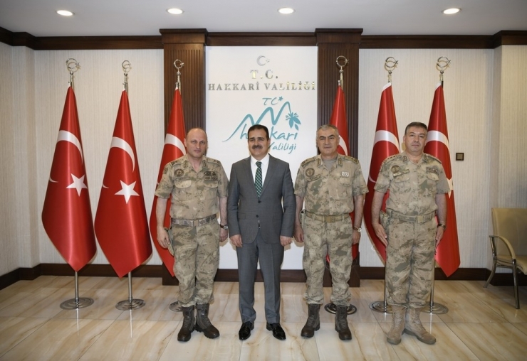 Tuğgeneral Ersoy’dan Vali Akbıyık’a Ziyaret