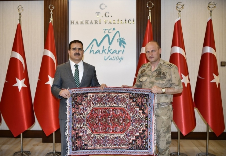 Tuğgeneral Ersoy’dan Vali Akbıyık’a Ziyaret