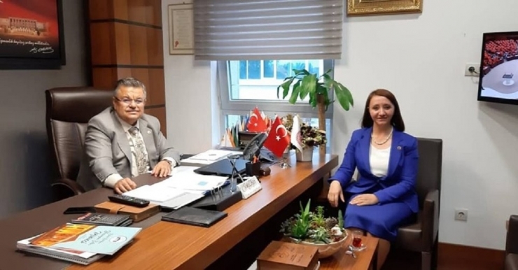 Başkan Tekin Ankara’da Ziyaretlerde Bulundu