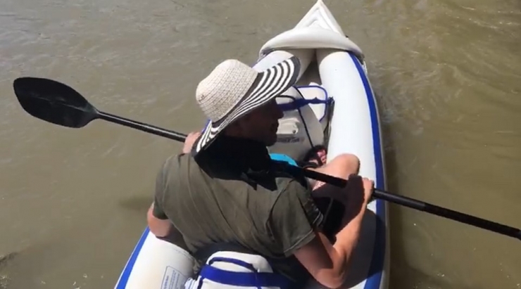 Büyük Menderes’te Kano Yolculuğu