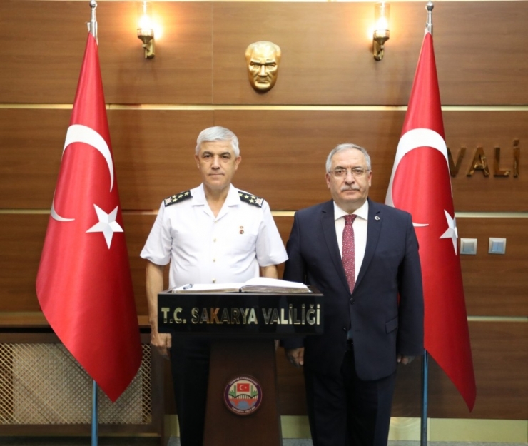 Jandarma Genel Komutanı Çetin’den Vali Nayir’e Ziyaret