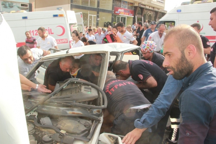Kahramanmaraş’ta Trafik Kazası: 8 Yaralı