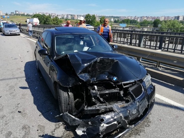 Samsun’da Otomobiller Çarpıştı: 4 Yaralı