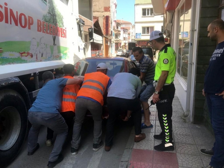 Hatalı Parka Vatandaş Müdahalesi