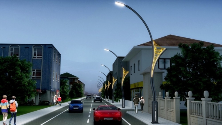 Alifuatpaşa Suat Yalkın Caddesi Yenileniyor