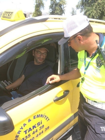 Ticari Taksiler Denetlendi