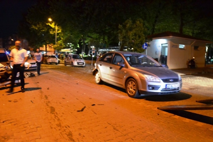 Biga’da Yaralamalı Kaza