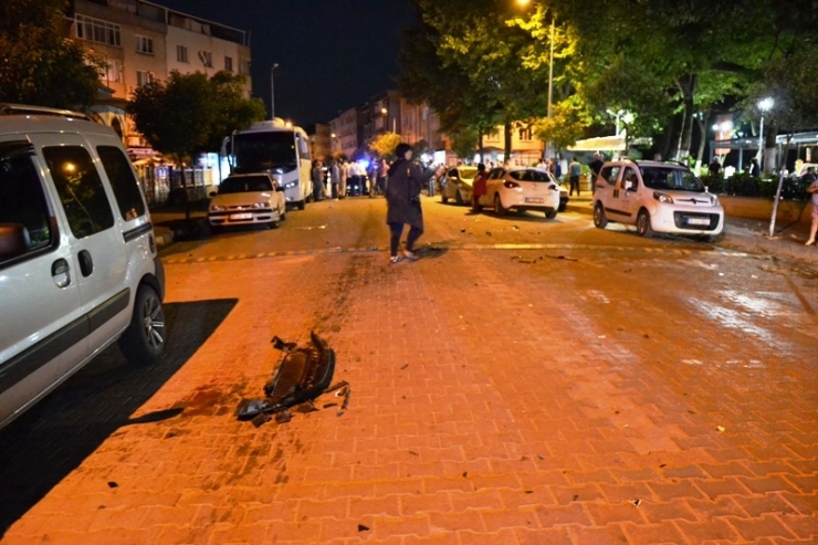 Biga’da Yaralamalı Kaza