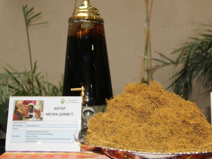 Gtb, Gaziantep Meyan Şerbetini Tescilledi