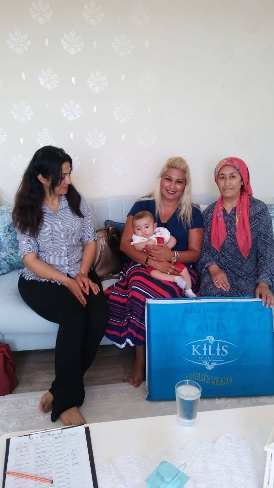 Kilis’te Yeni Doğan Bebeklere "Hoş Geldin" Hediyesi