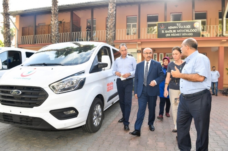 Adana’ya 3 Aşı Nakil Aracı