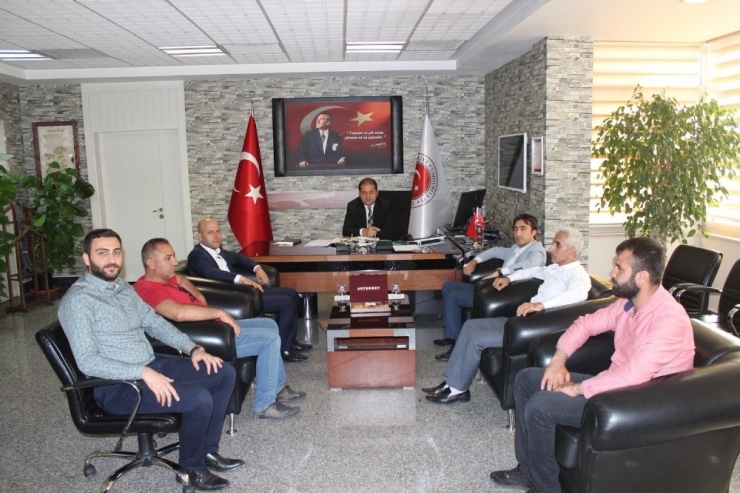 Cizre Tso Başkanı Sefinç’ten Habur Mülki İdare Amirlerine Ziyaret