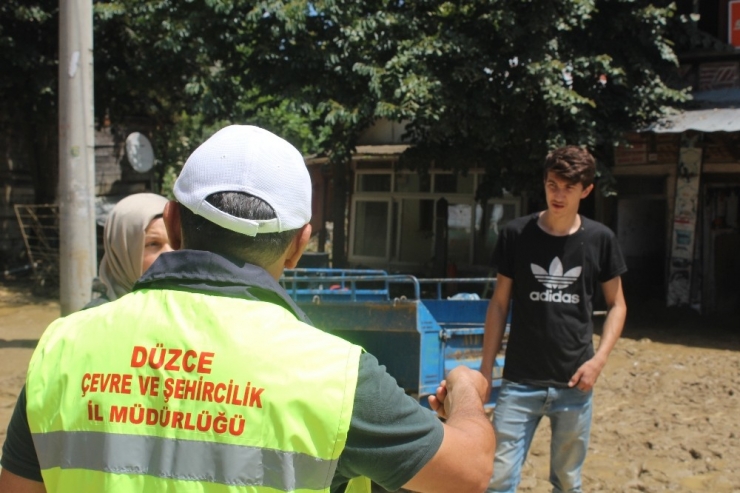 Düzce’de Selin Oluşturduğu Hasarın Tespit Çalışmalarına Başlanıldı