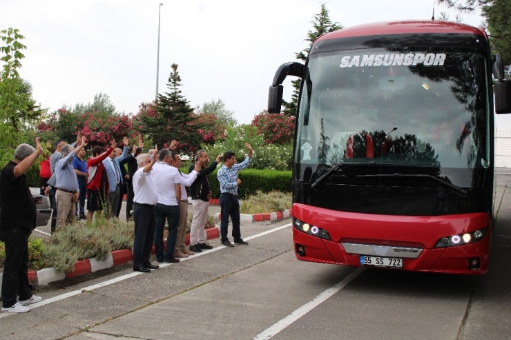 Samsunspor Kamp İçin Bolu’ya Gitti