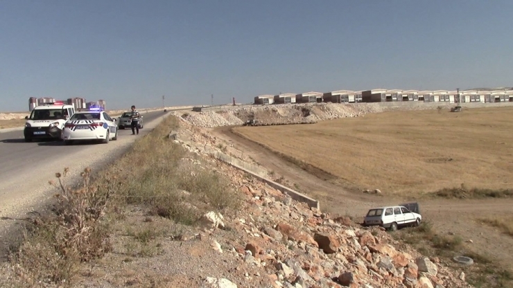 Otomobil Şarampole Uçtu: 1 Yaralı