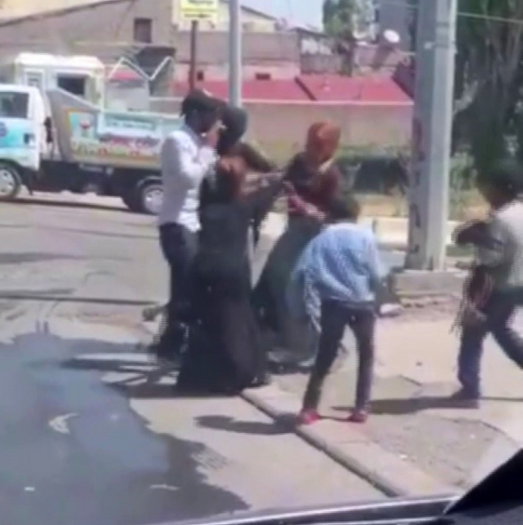 Ağrı’da Dilencilerin Yer Kavgası