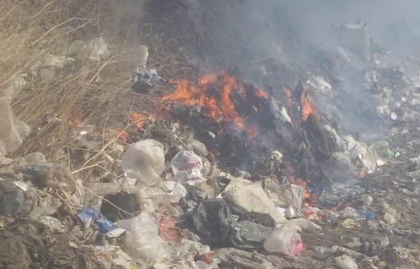 Erdek’te Çöplük Yangını Korkuttu