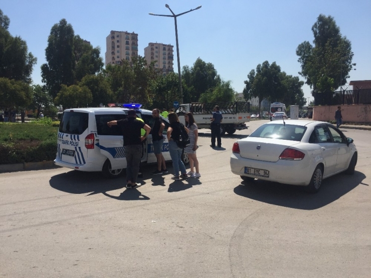 Trafik Polisi Kazada Yaralandı
