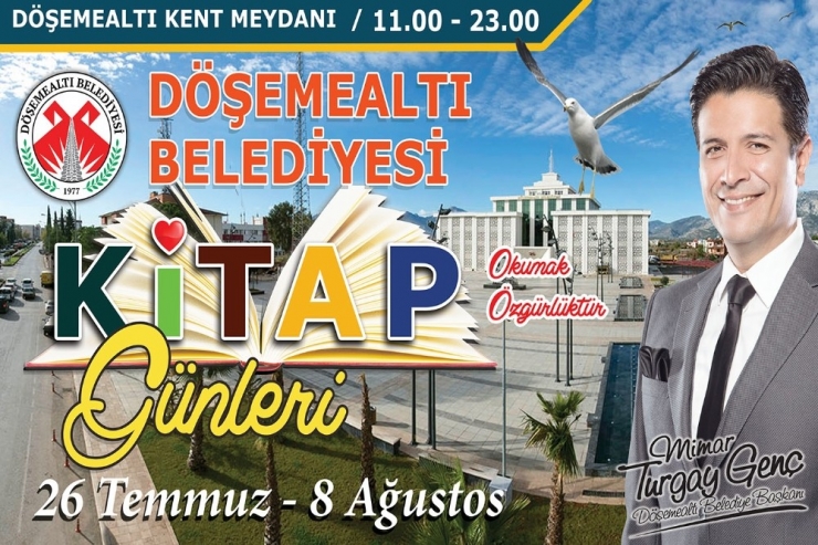 Döşemealtı’nda 1. Kitap Günleri Başlıyor