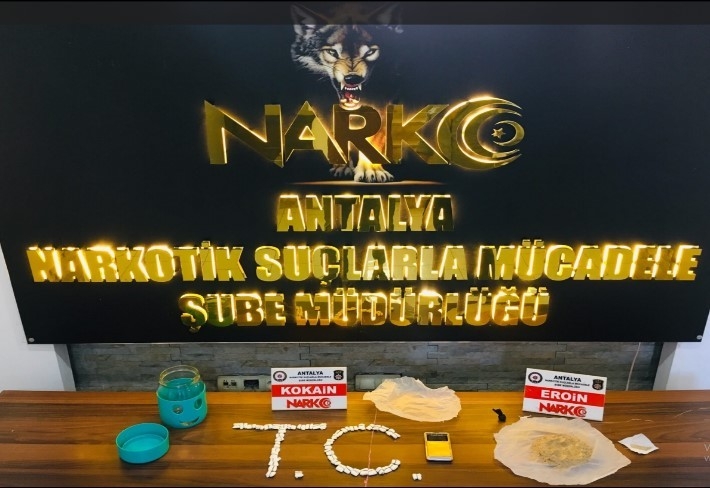 Antalya’da Uyuşturucu Operasyonlarında 93 Yakalama
