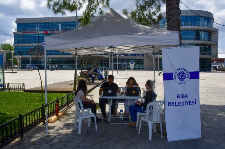 Biga Belediyesinden Ücretsiz Tercih Hizmeti