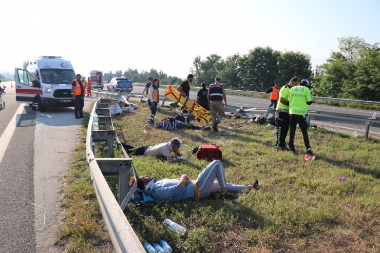Bolu’da, Tem’de Meydana Gelen Kazada Ölü Sayısı 2’ye Çıktı