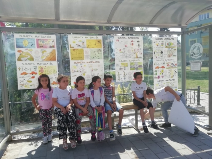 Otobüs Durağında Matematik Öğretilecek