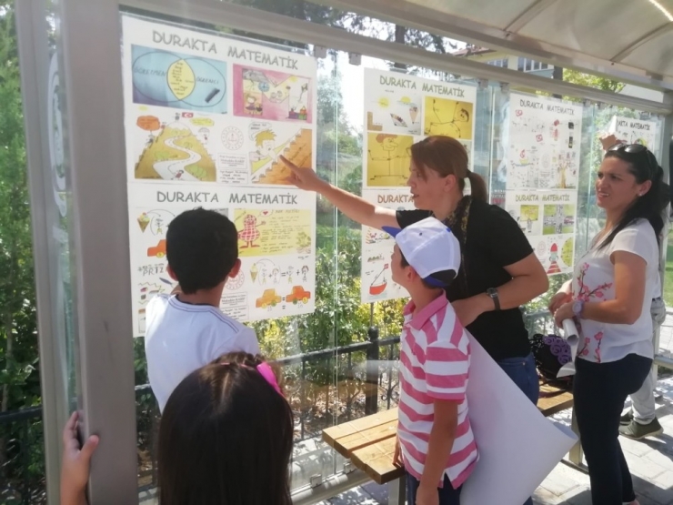Otobüs Durağında Matematik Öğretilecek