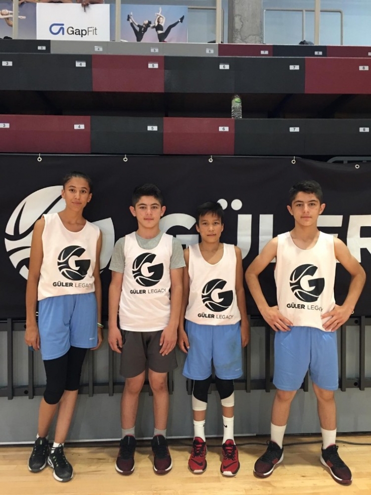 Erzincan’dan 4 Sporcu Gulerlegacy Basketbol Kampına Katıldı