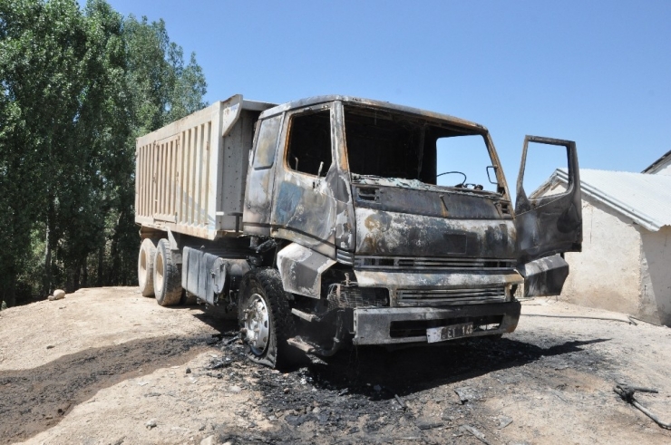 Yüksekova’da Şantiyeye Saldırı