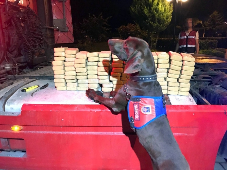 Jandarmanın Uyuşturucu Operasyonu Kamerada