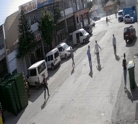 Vatandaşları Şoka Sokan Kaza