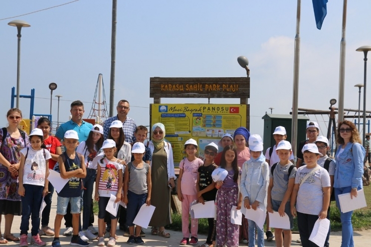 Sgm Öğrencileri Mavi Bayrak Çevre Etkinliklerinde