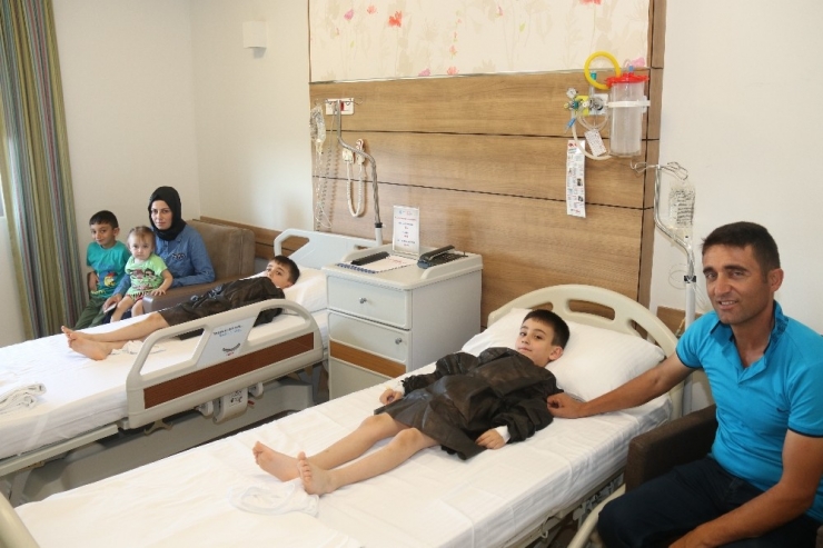 Ergene Belediyesinden Sünnet Çocuklarına Hediye