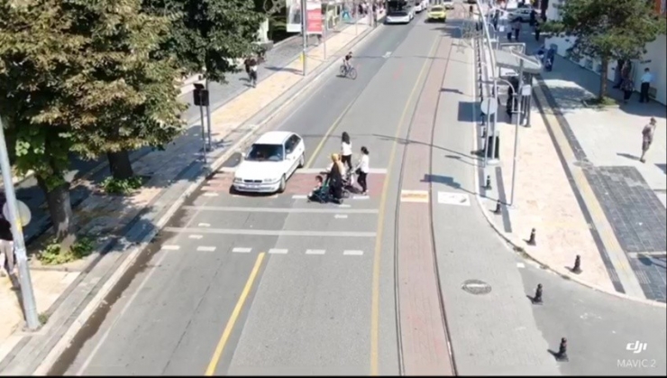 Duyarsız Sürücüler Drone İle Belirlendi