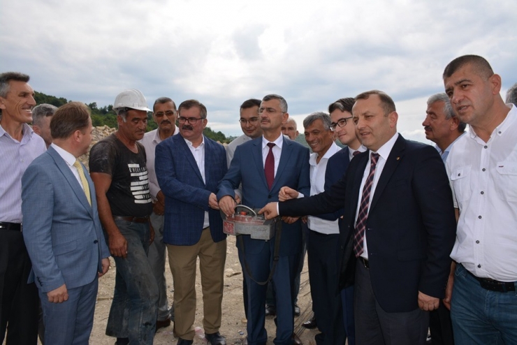 Alaplı Osb’de İlk Fabrika Temeli Atıldı