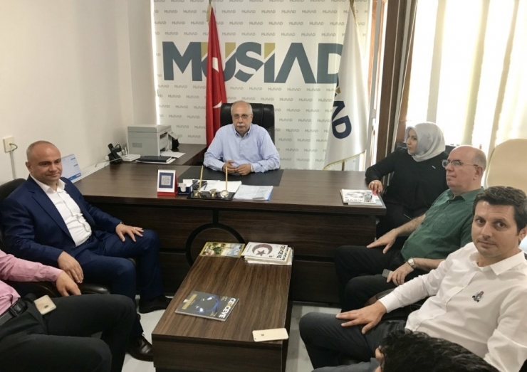 Manisa Müsiad Ak Parti’li Mersinli’yi Ağırladı