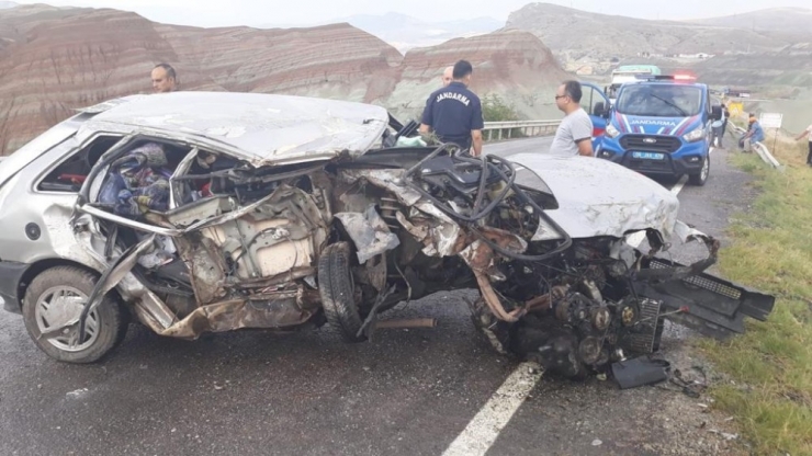 Nallıhan’da Trafik Kazası; 1 Yaralı