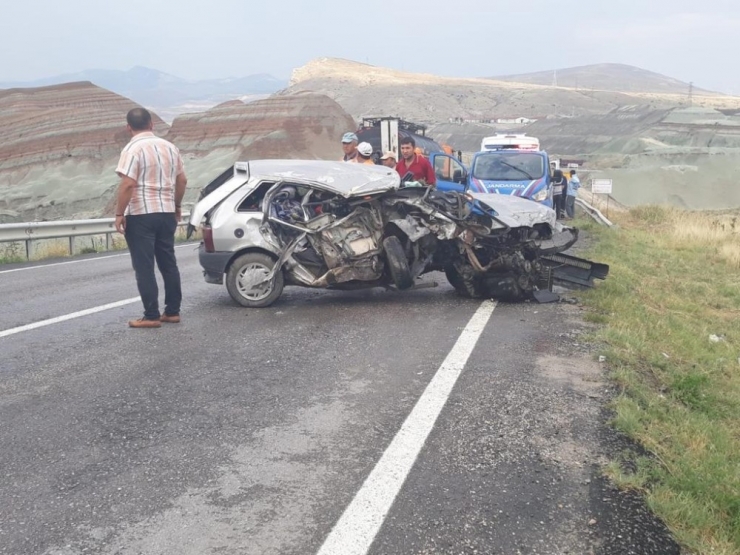 Nallıhan’da Trafik Kazası; 1 Yaralı