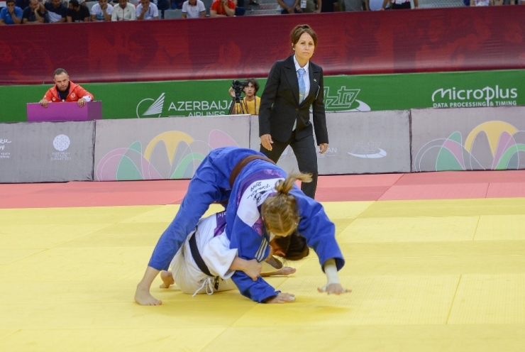 Eyof 2019’da Milli Judocu Özlem Yıldız Altın Madalya Aldı