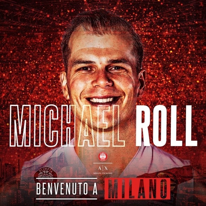 Olimpia Milano, Michael Roll’u Transfer Etti
