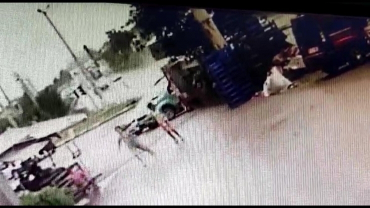 3 Kişinin Öldüğü Kaza Kamerada