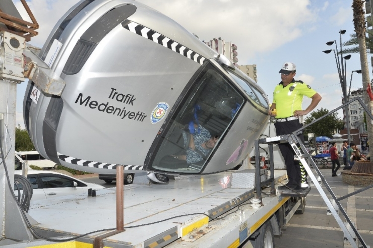 Kaza Anını Simülatör Aracında Yaşadılar