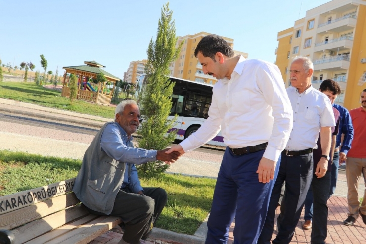 Baydilli İlçede Devam Eden Çalışmaları İnceledi