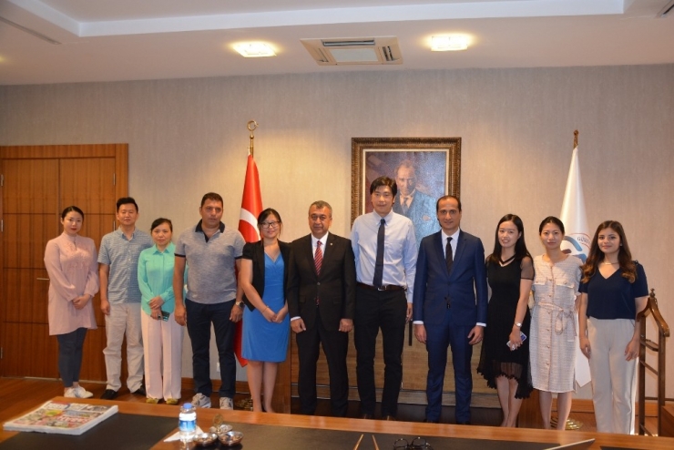 Çinli Alım Heyeti Gaziantep’te İncelemeler Yaptı