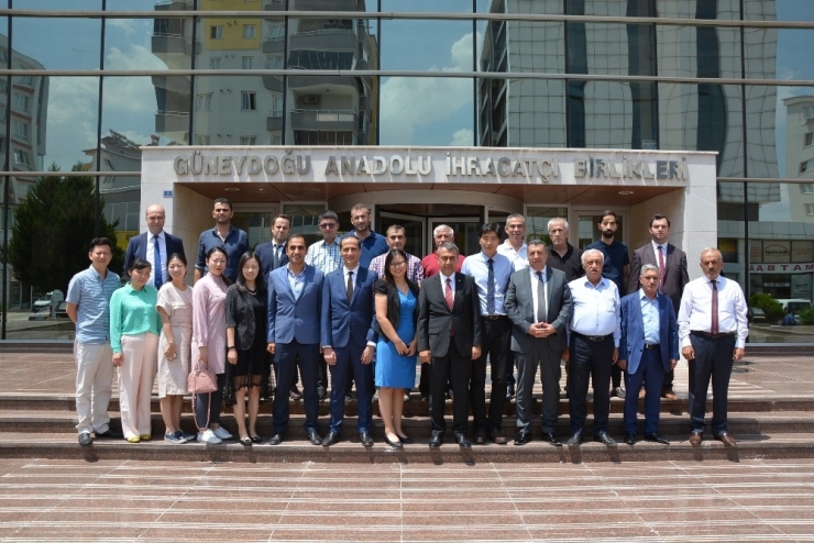 Çinli Alım Heyeti Gaziantep’te İncelemeler Yaptı