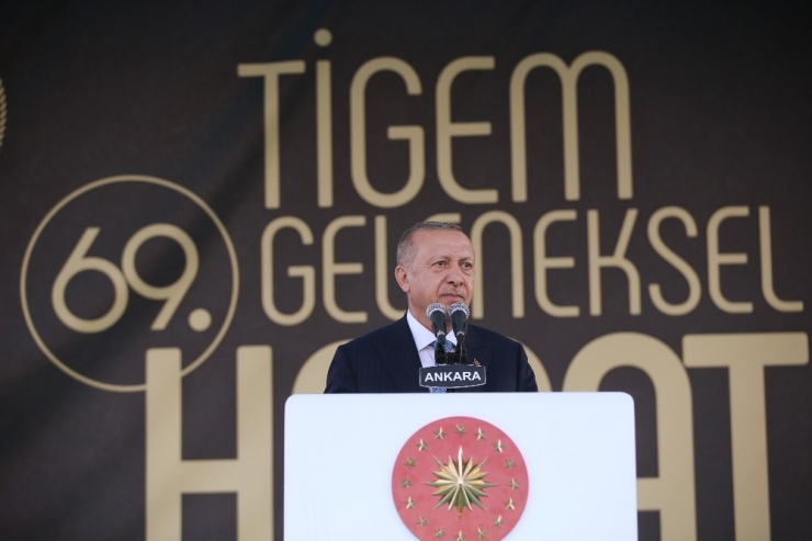 Cumhurbaşkanı Erdoğan: ”Benim Girişimcim, Çiftçim Bu Faiz Belası Altında Ezilmeyecek"