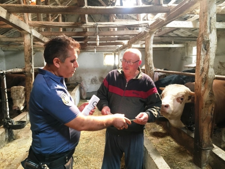 Hisarcık Emniyetinden Sahte Para Ve Hayvan Hırsızlığı Uyarısı