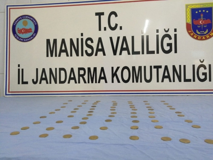 Soma’da Jandarmadan Sahte Sikke Operasyonu