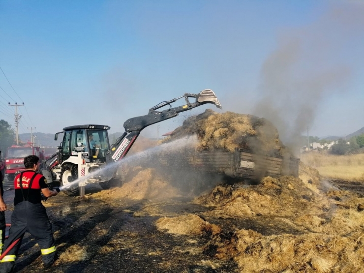 775 Adet Saman Balyası Yandı